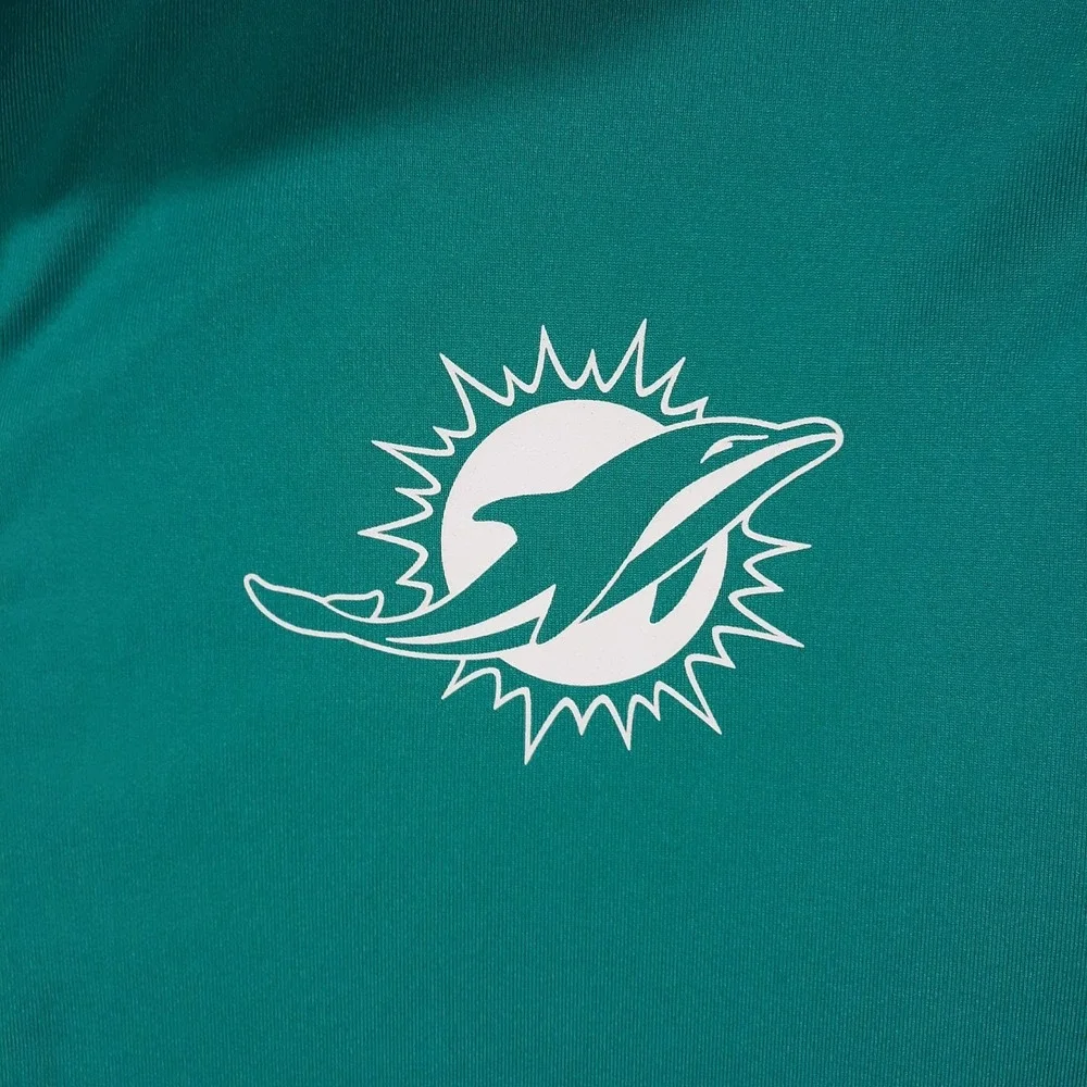 Nike Miami Dolphins Pullover 1/2 Zip Football NFL Womens XL Dri-Fit